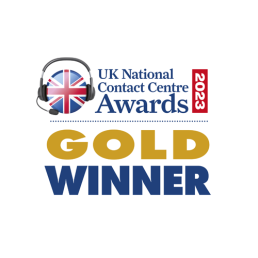 UK, National, contact, centre, awards, 2023, gold, winner, interact